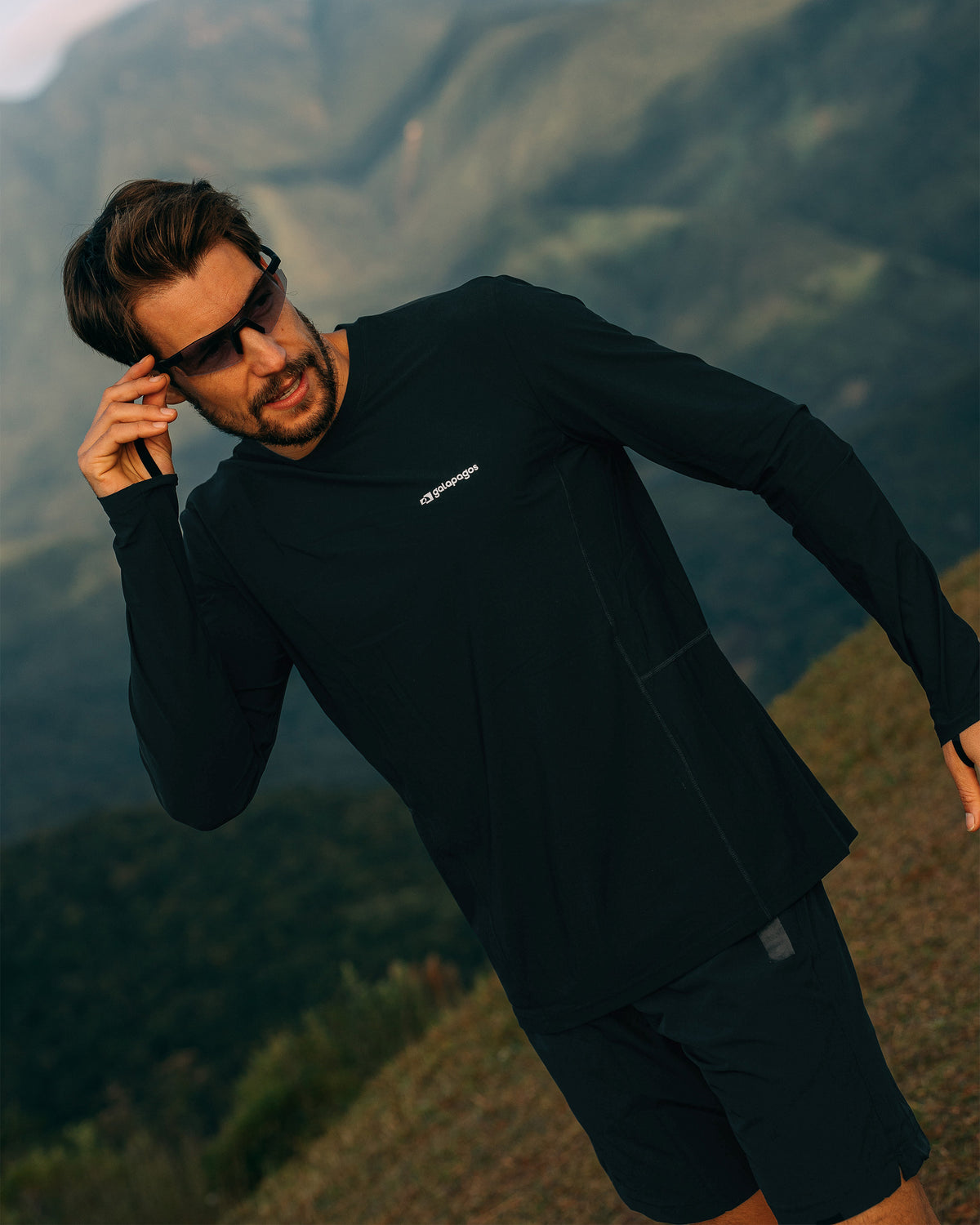 Blusa Segunda Pele Vella Freeze Masculina - Preta