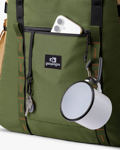 Bolsa Tote All-In 35L - Verde e Cáqui