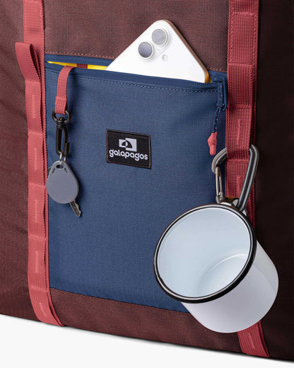 Bolsa Tote All-In Daily 21L - Bordô e Marinho