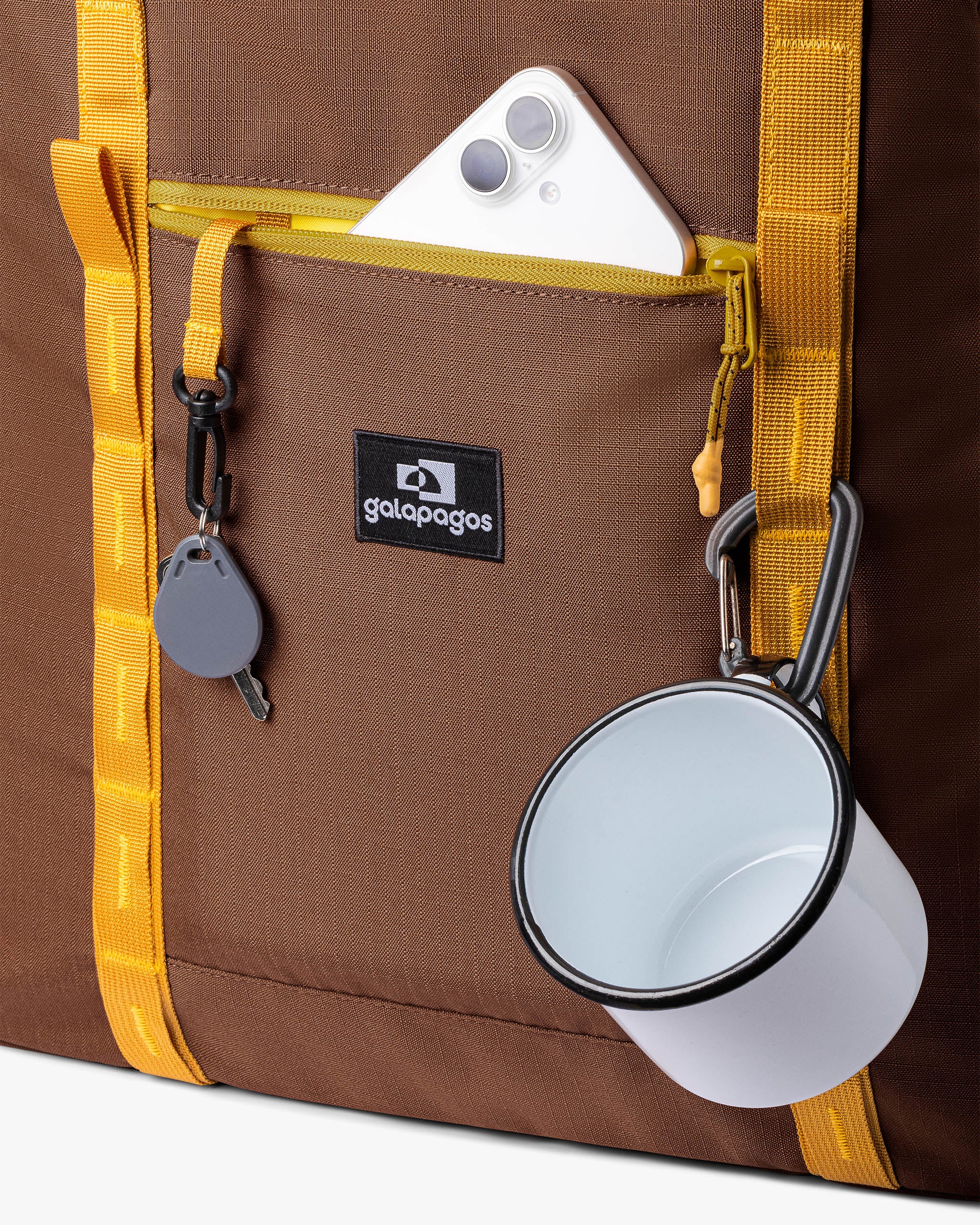 Bolsa Tote All-In Daily 21L - Marrom e Bege
