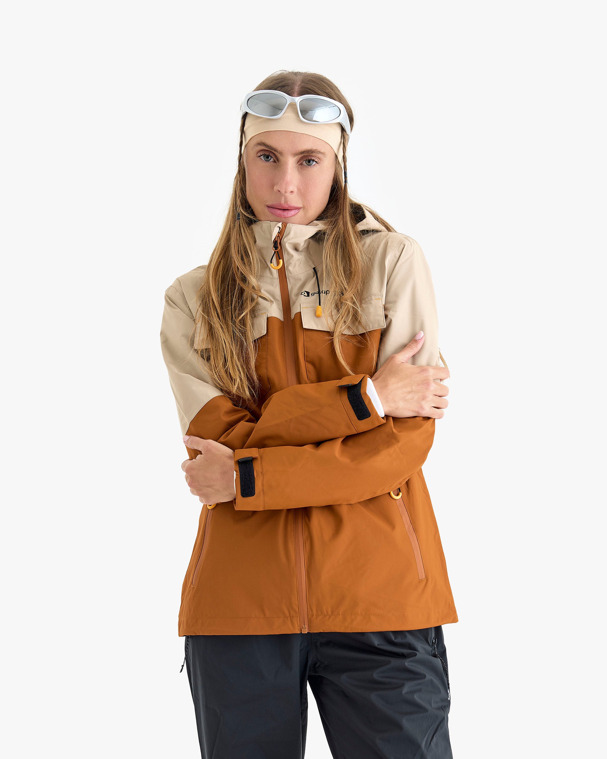 Jaqueta Impermeável Darwin Heat Feminina - Terracota