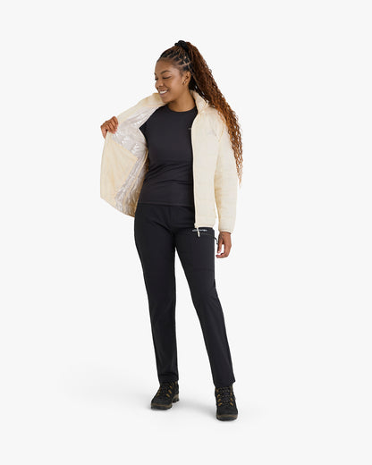 Jaqueta Puffer Ibex Thermolite Heat Feminina - Off White