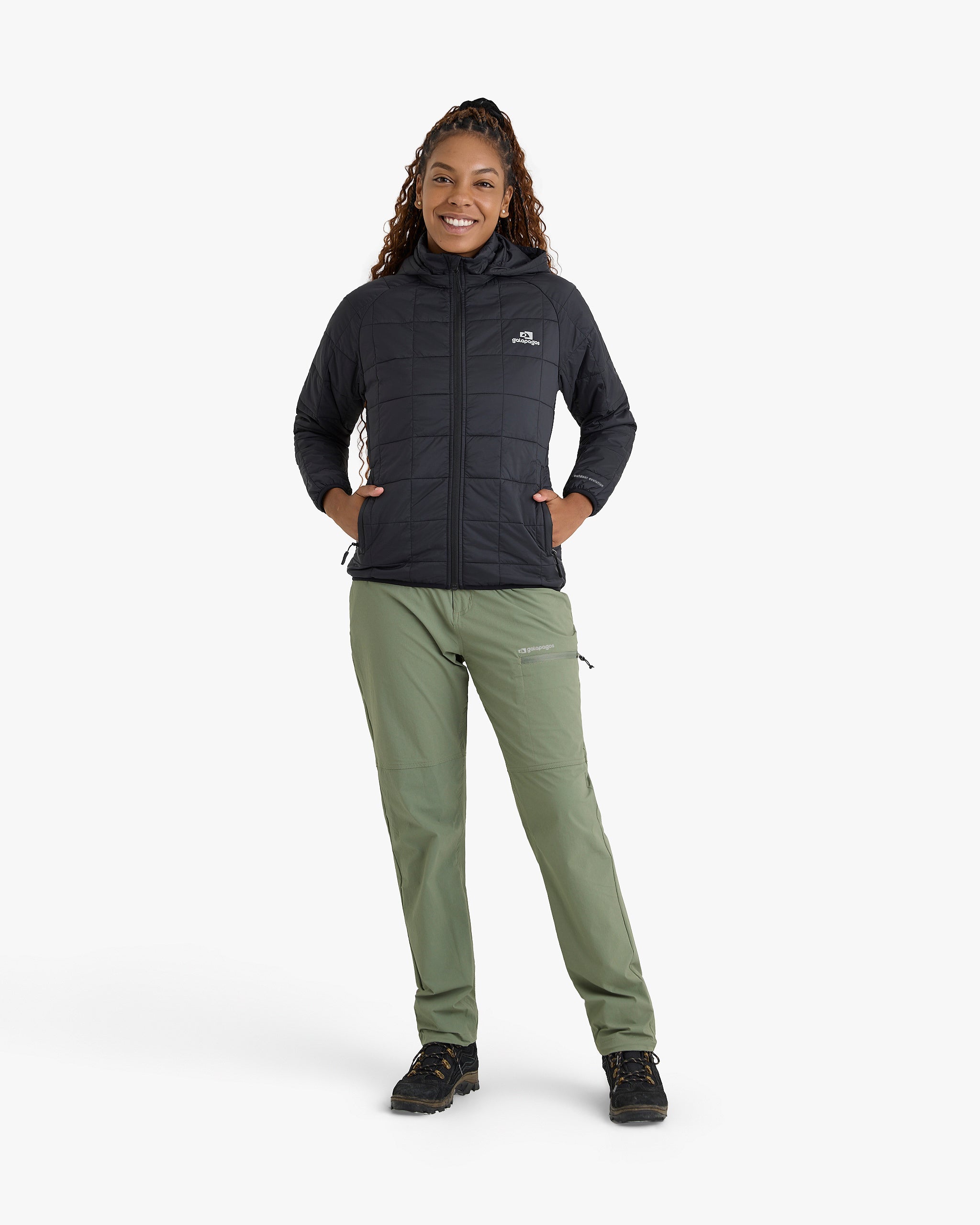 Jaqueta Puffer Ibex Thermolite Heat Feminina - Preta