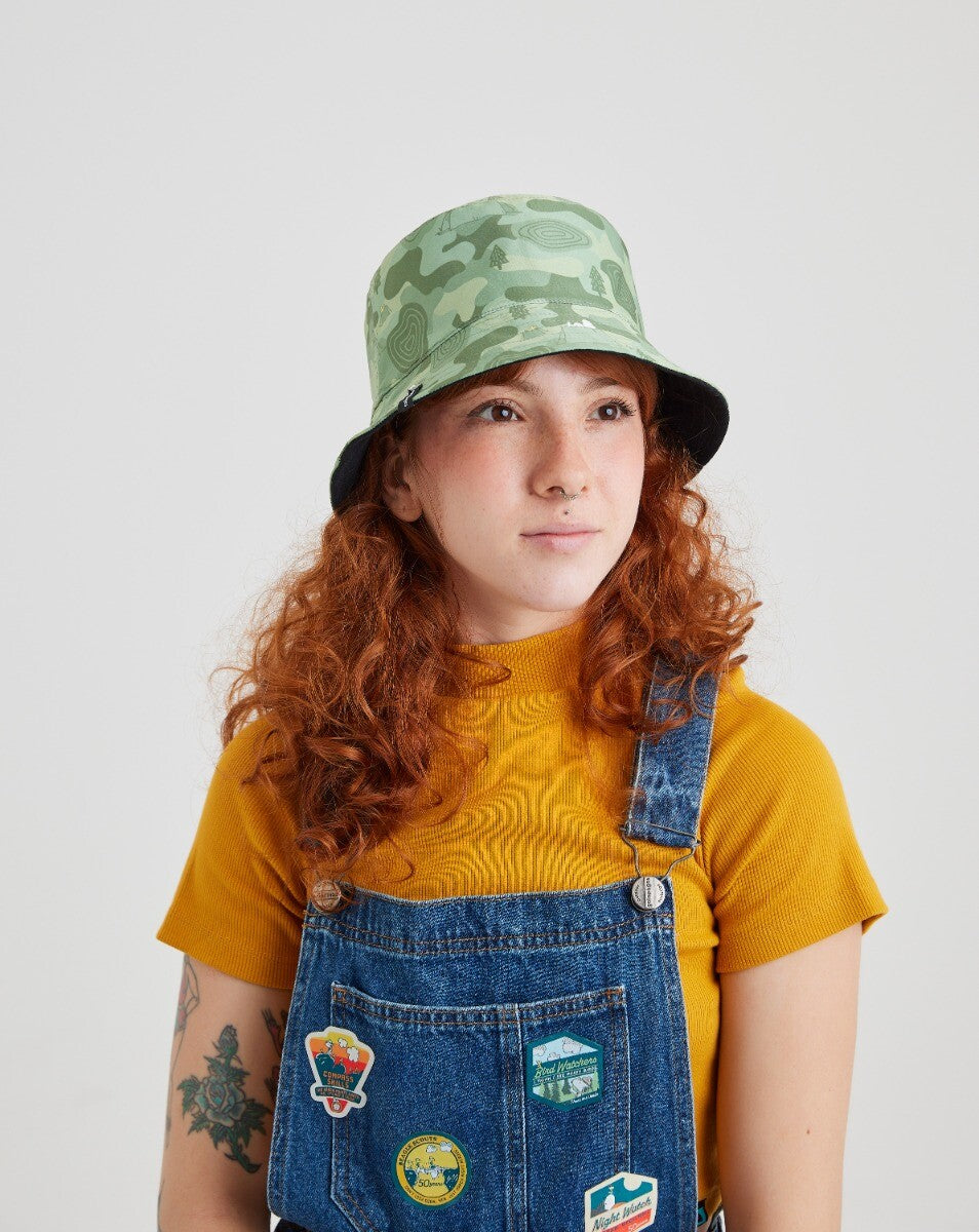 Bucket Dupla Face Snoopy Camo