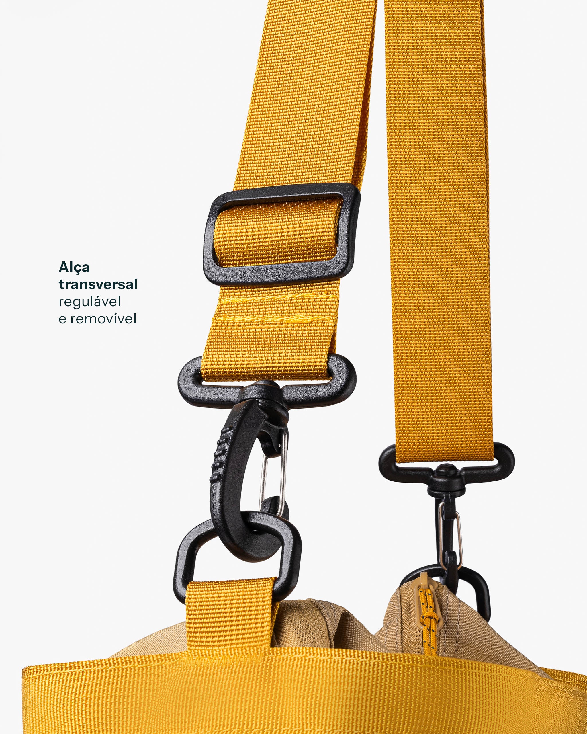 Bolsa Tote All-In Daily 21L - Marrom e Bege