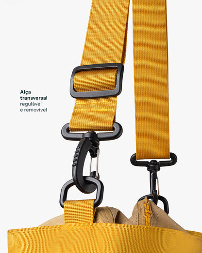 Bolsa Tote All-In Daily 21L - Marrom e Bege