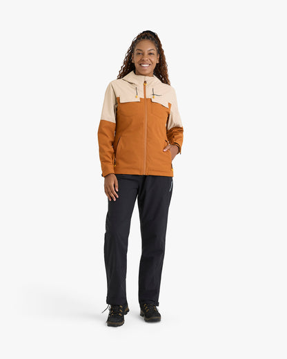 Jaqueta Impermeável Darwin Heat Feminina - Terracota