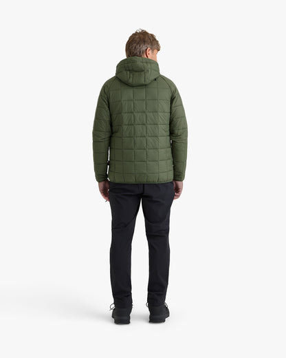 Jaqueta Puffer Ibex Thermolite Heat Masculina - Verde