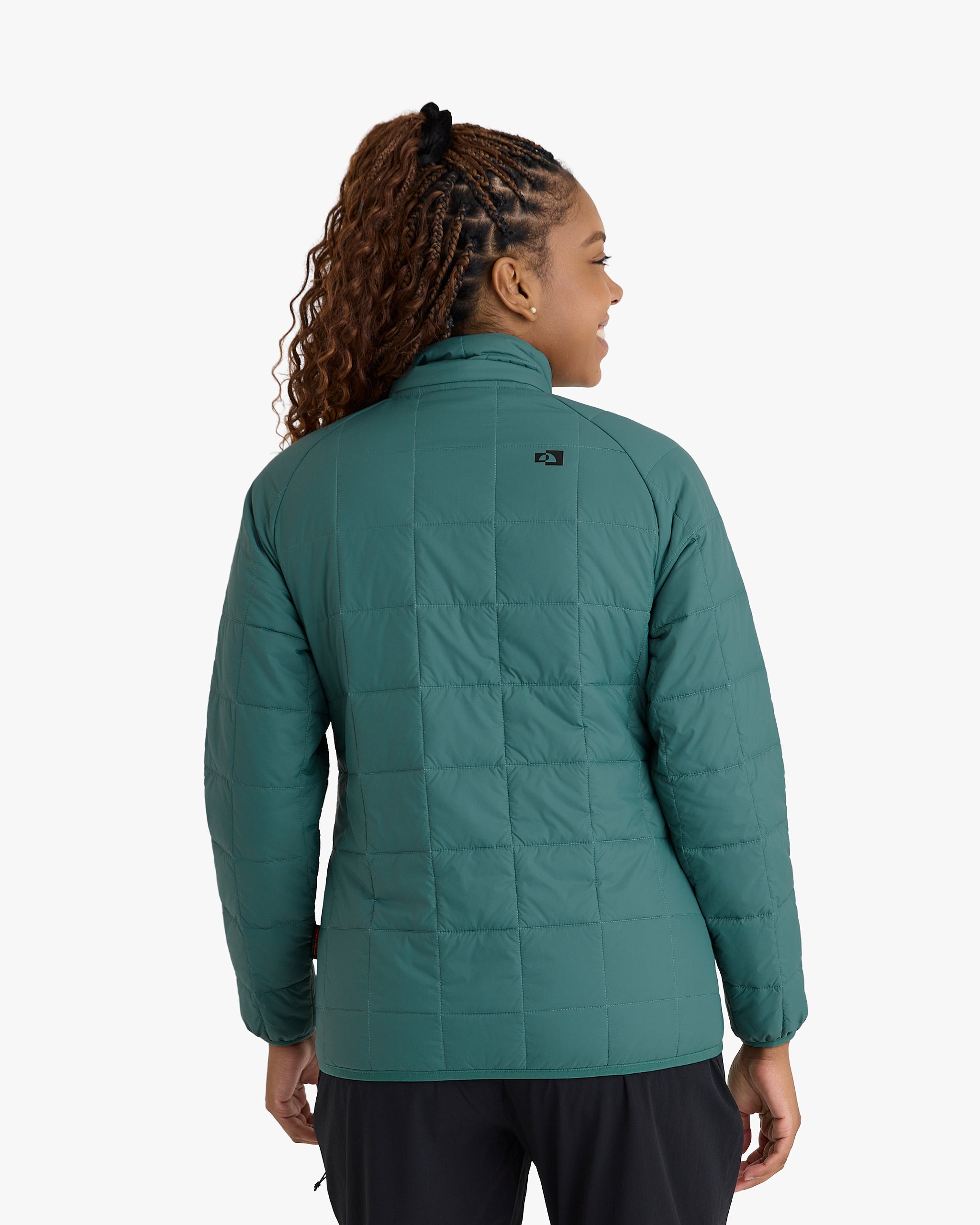 Jaqueta Puffer Ibex Thermolite Heat Feminina - Verde