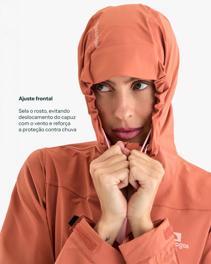Jaqueta Impermeável Darwin Light Freeze Feminina - Terracota