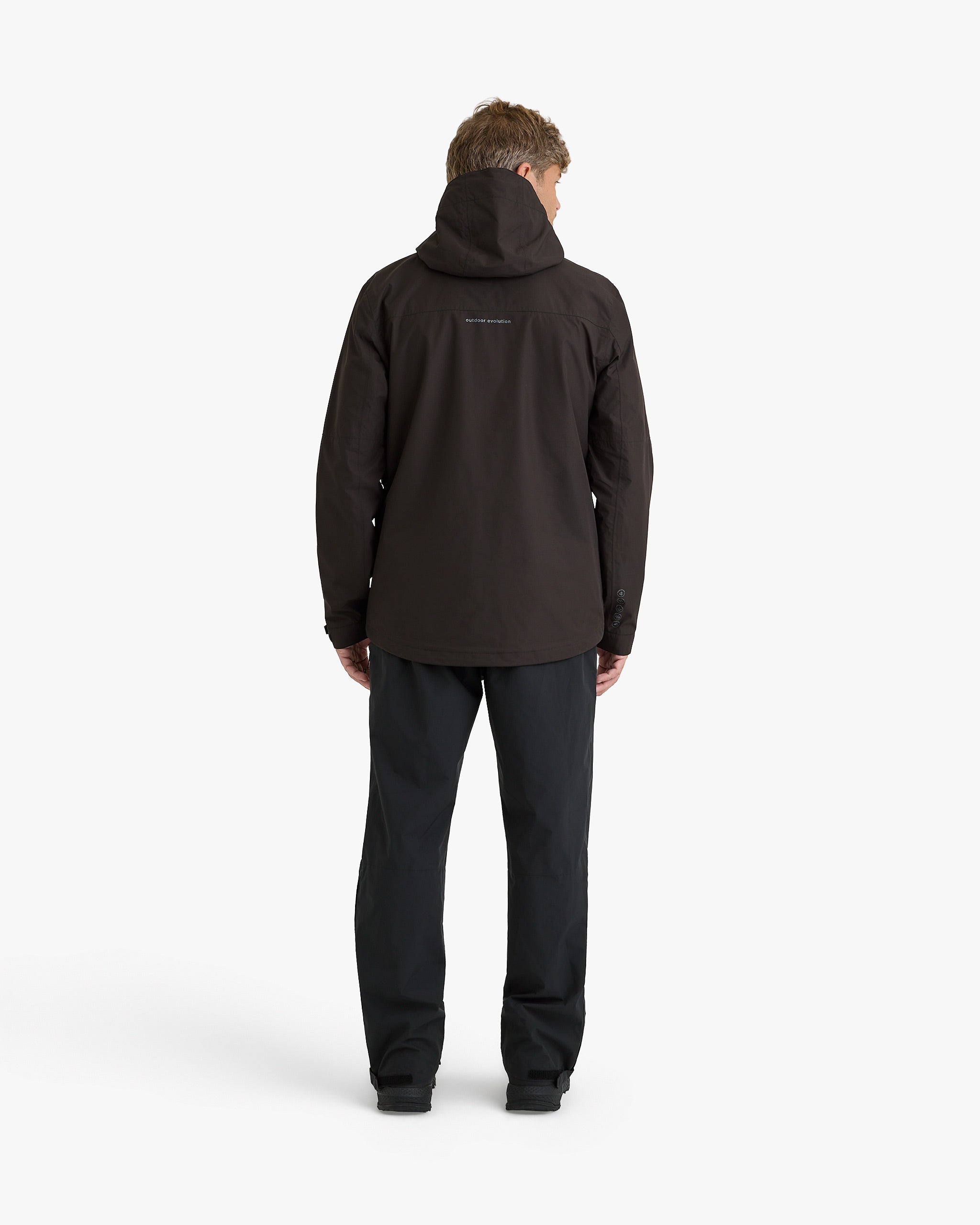 Jaqueta Impermeável Darwin Heat Masculina - Preta