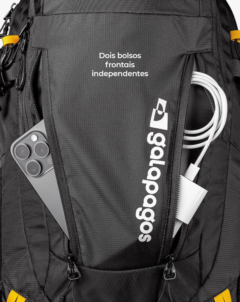 Mochila Vórtex 35L - Preta