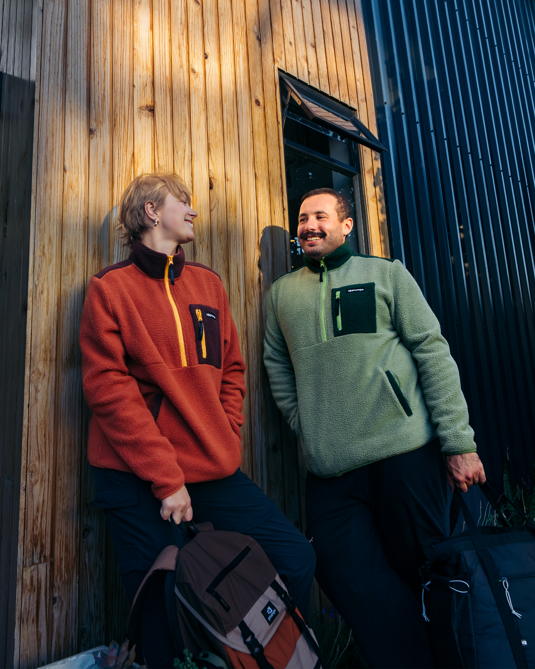 Blusão Fleece Sherpa All Gender - Verde