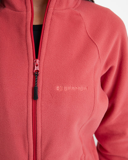 Jaqueta Fleece Kathmandu 2.0 Feminina - Goiaba