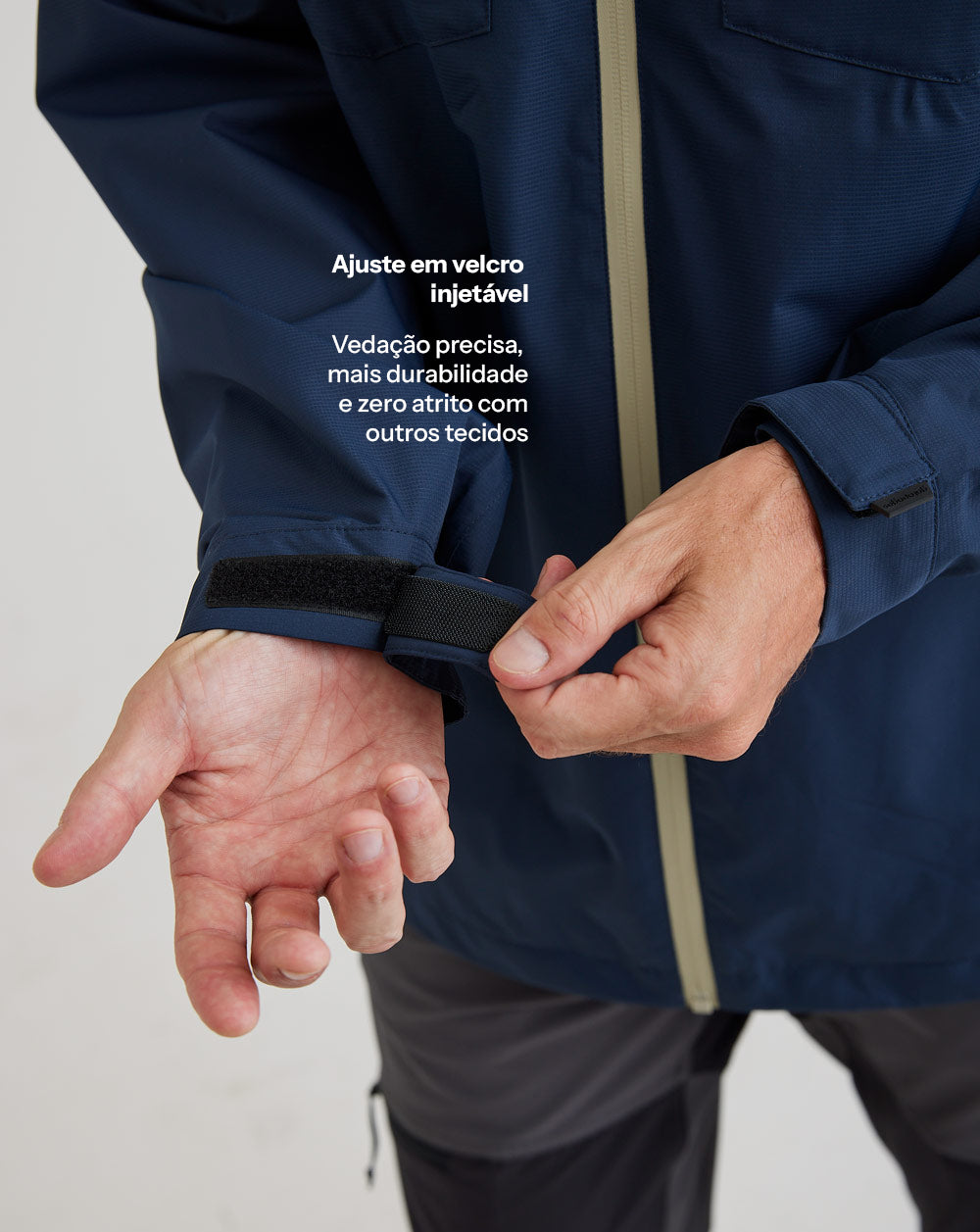 Jaqueta Impermeável Darwin Heat Masculina - Azul Marinho