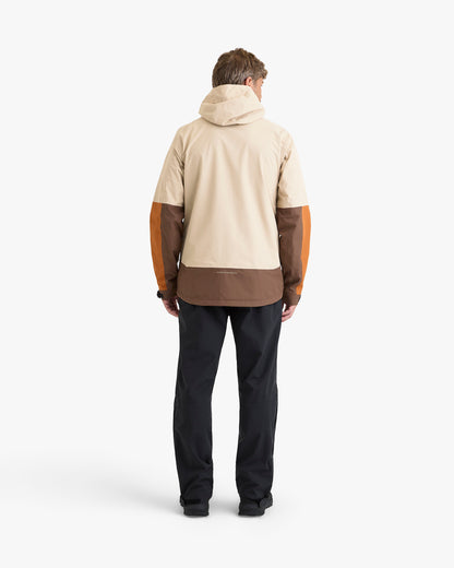 Jaqueta Impermeável Darwin Evolution Masculina - Cáqui e Ocre