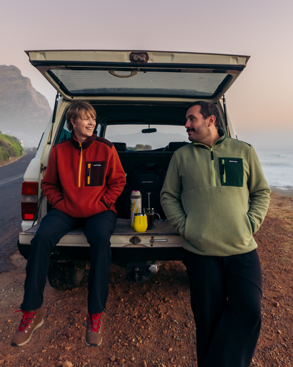 Blusão Fleece Sherpa All Gender - Verde