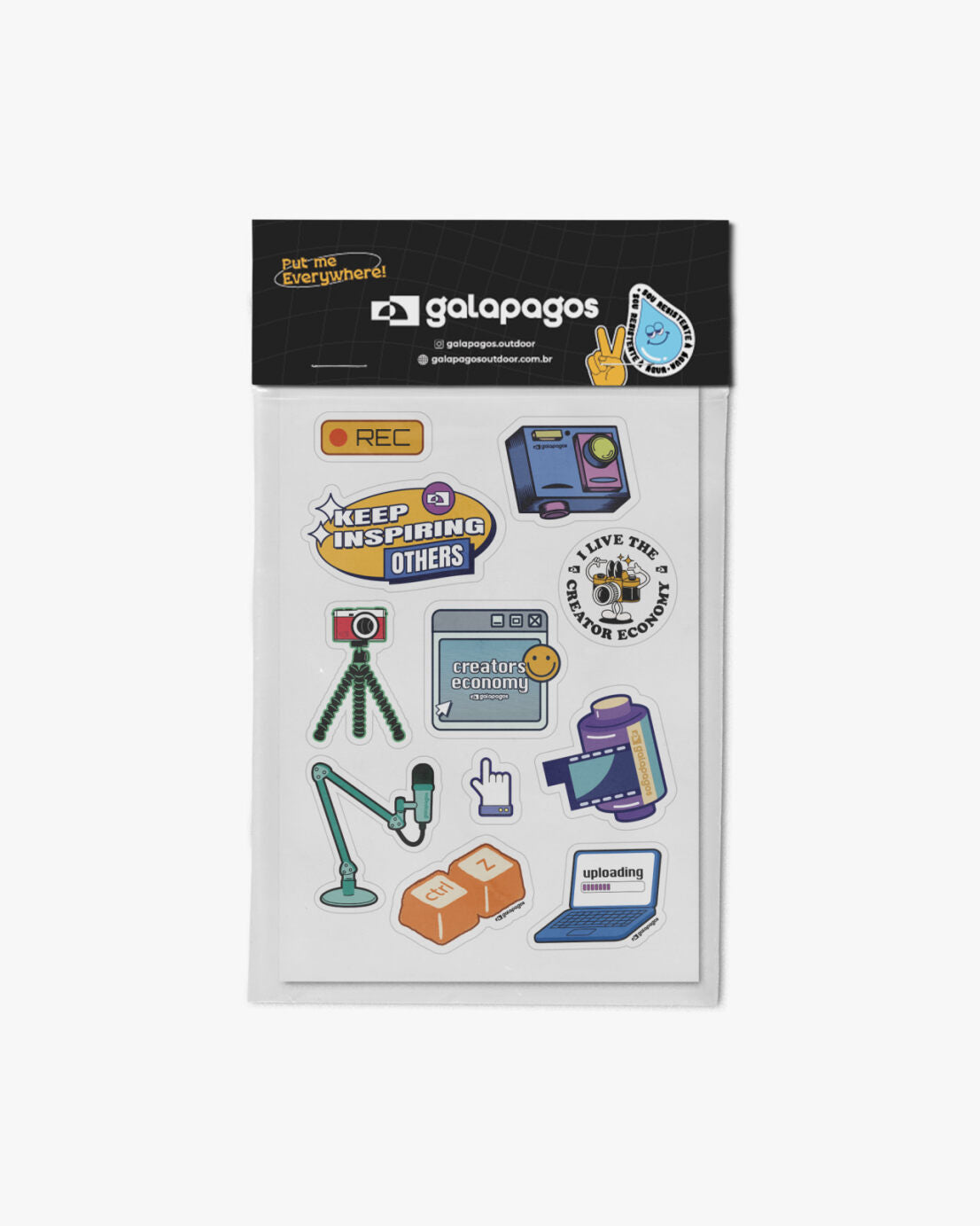 Pack de adesivos Soul Creator