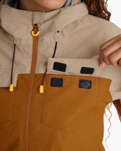 Jaqueta Impermeável Darwin Heat Feminina - Terracota