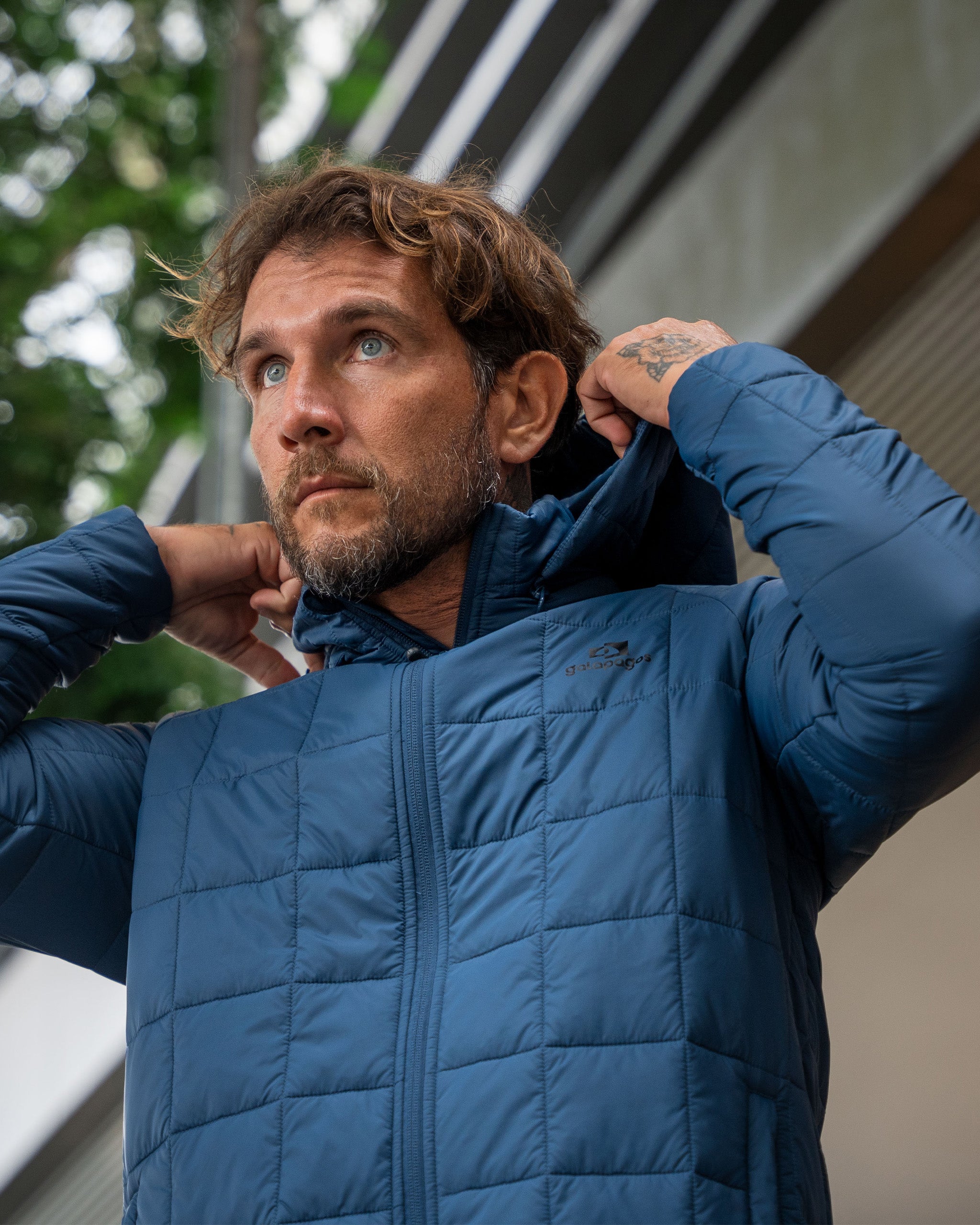 Jaqueta Puffer Ibex Thermolite Heat Masculina - Azul Marinho