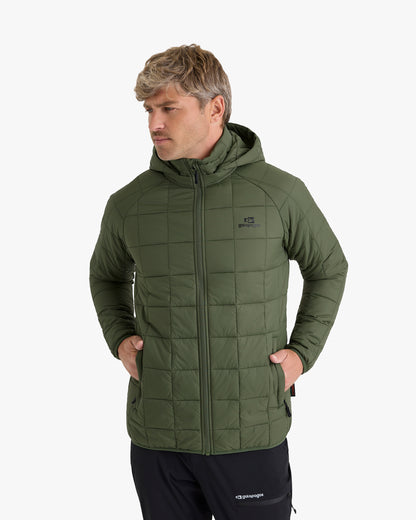 Jaqueta Puffer Ibex Thermolite Heat Masculina - Verde