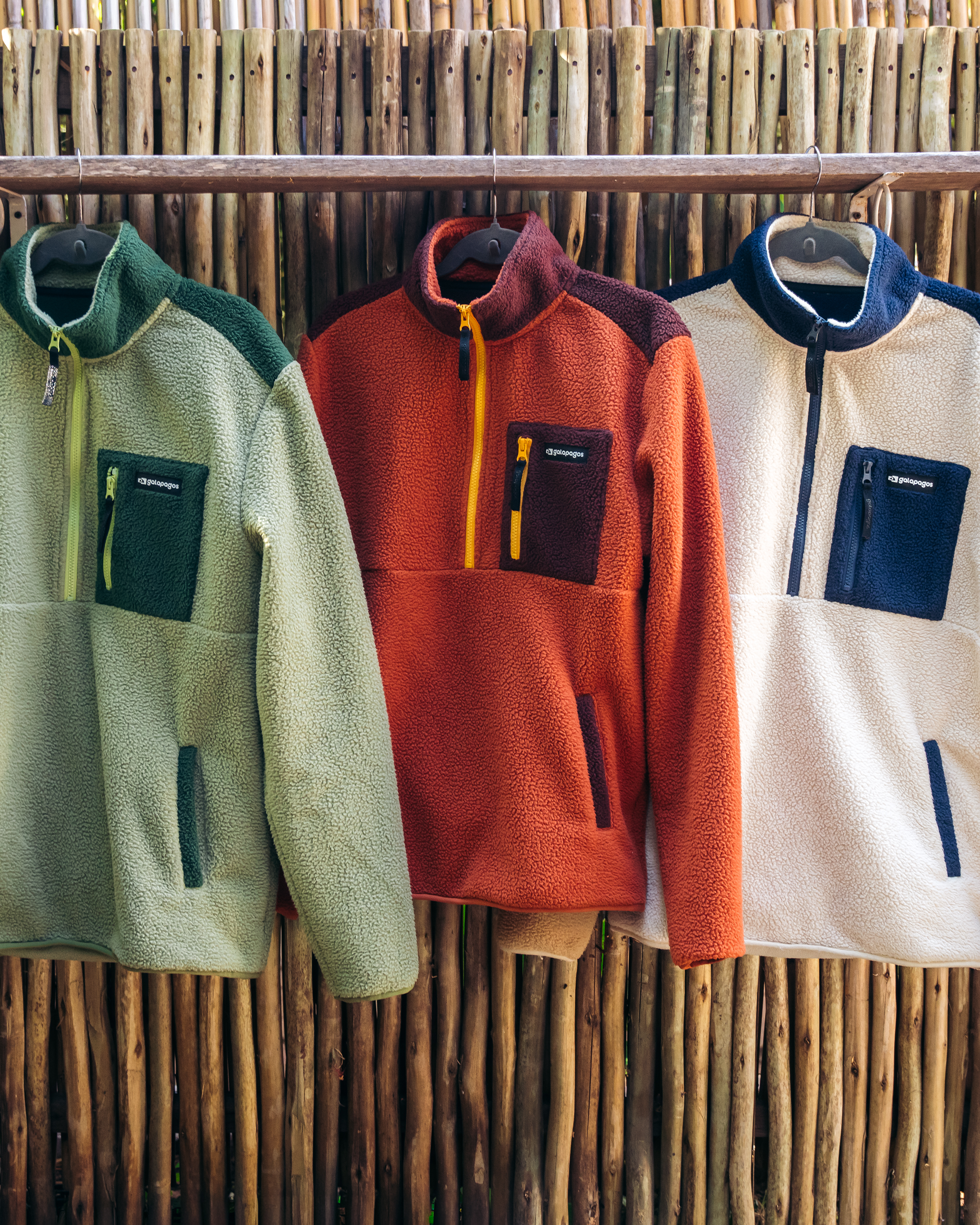 Blusão Fleece Sherpa All Gender - Terracota e Marrom