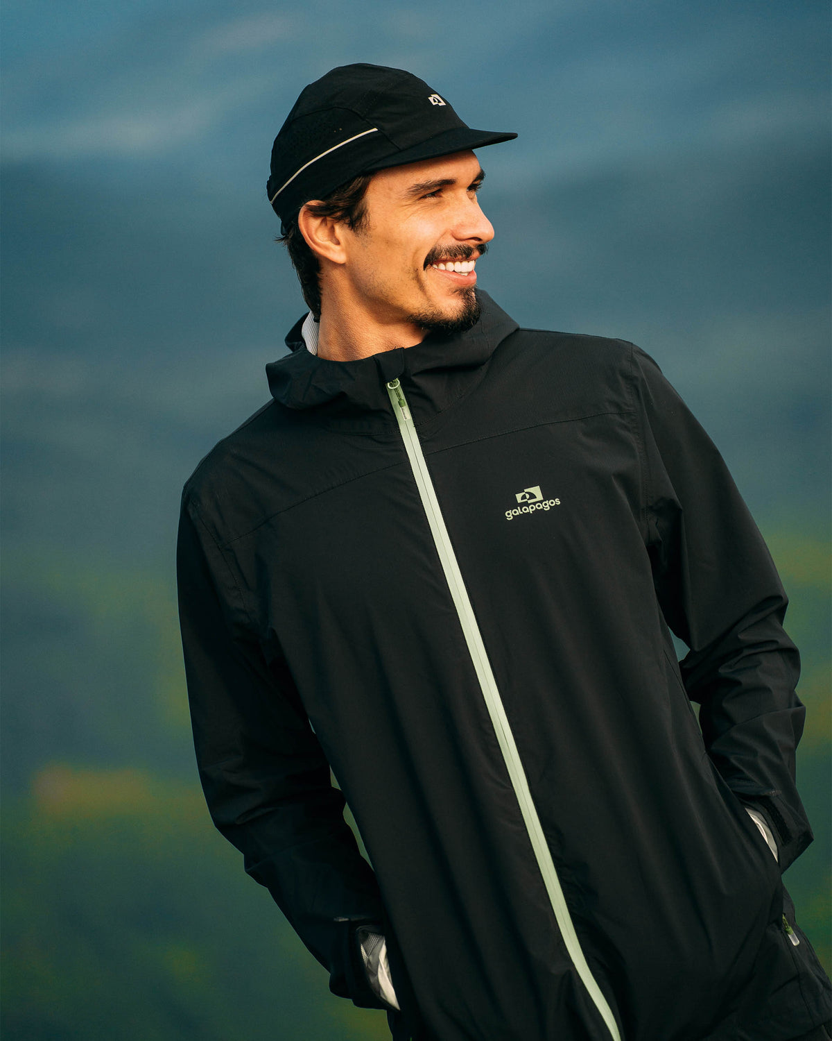 Jaqueta Impermeável Darwin Light Freeze Masculina - Preta