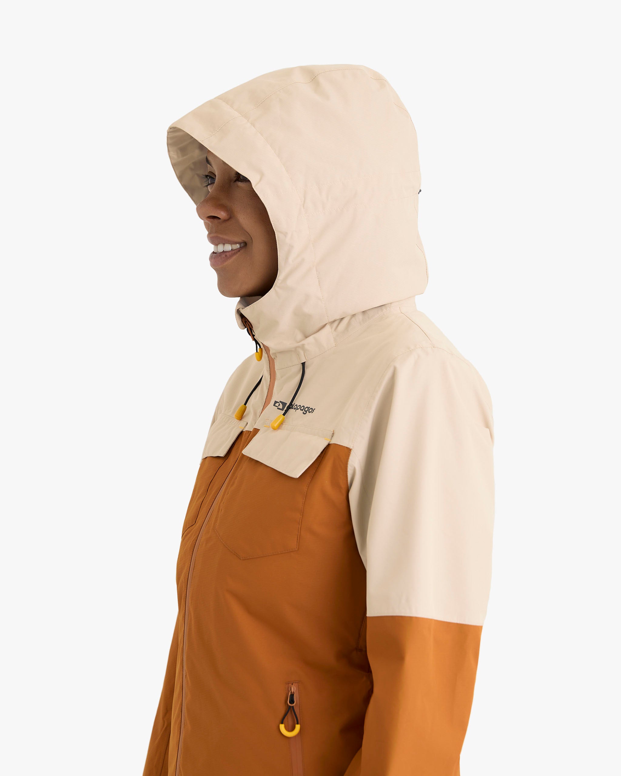 Jaqueta Impermeável Darwin Heat Feminina - Terracota
