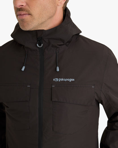 Jaqueta Impermeável Darwin Heat Masculina - Preta