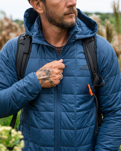Jaqueta Puffer Ibex Thermolite Heat Masculina - Azul Marinho
