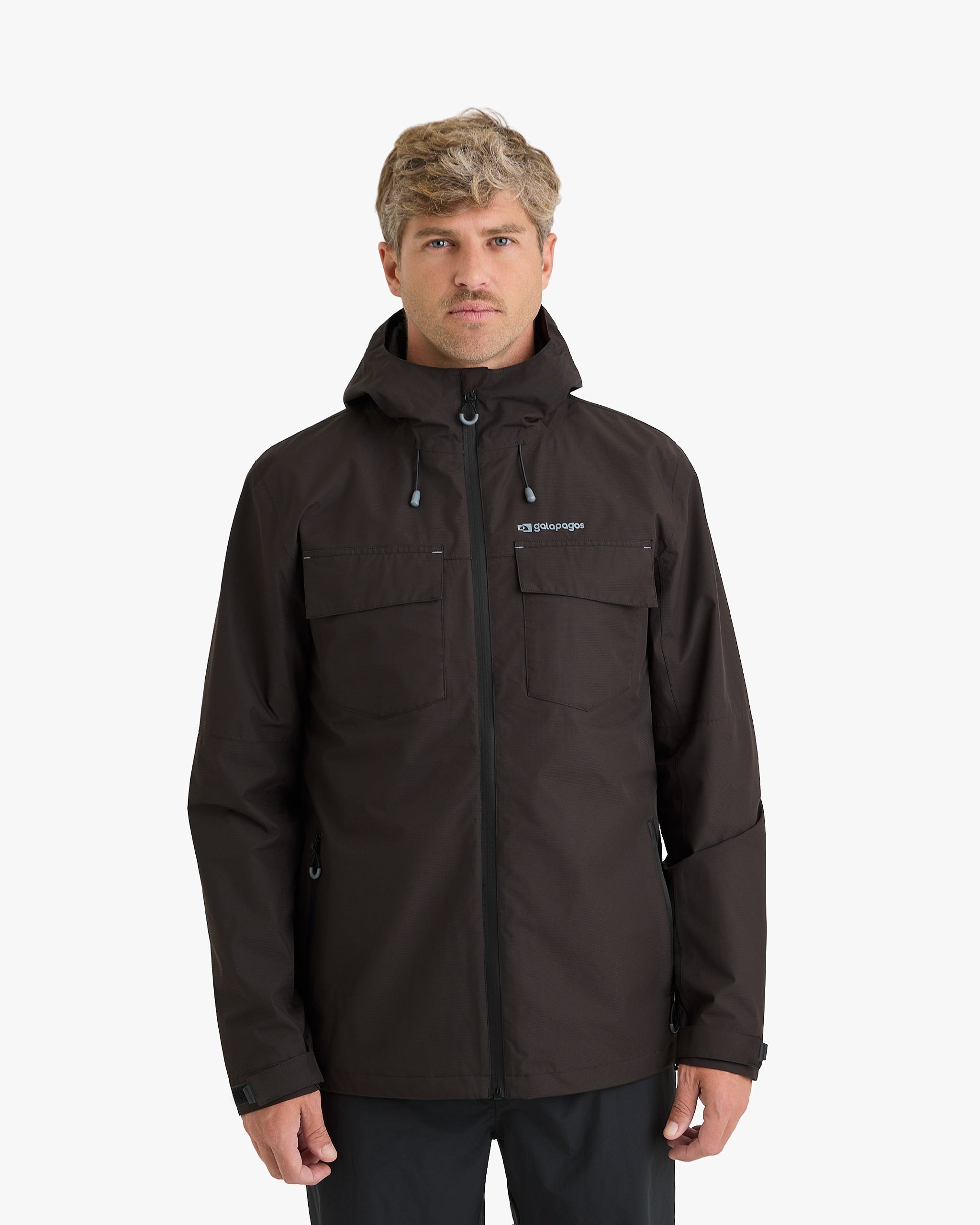 Jaqueta Impermeável Darwin Heat Masculina - Preta