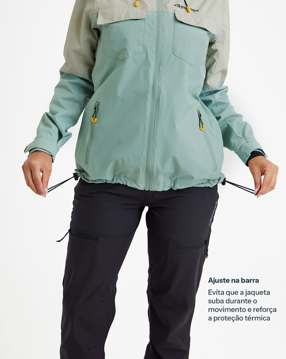 Jaqueta Feminina Impermeável Darwin Heat - Verde