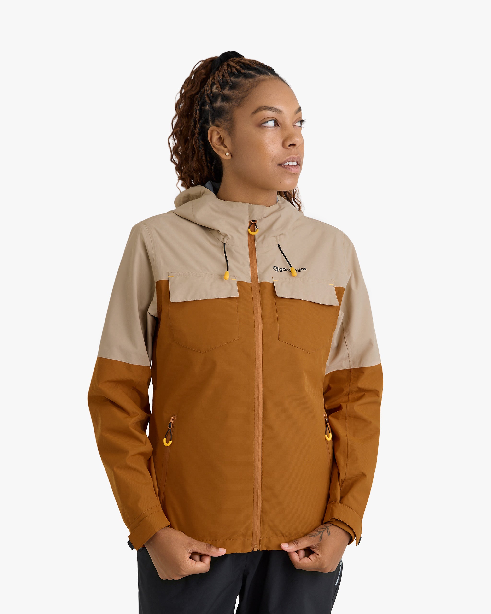 Jaqueta Impermeável Darwin Heat Feminina - Terracota