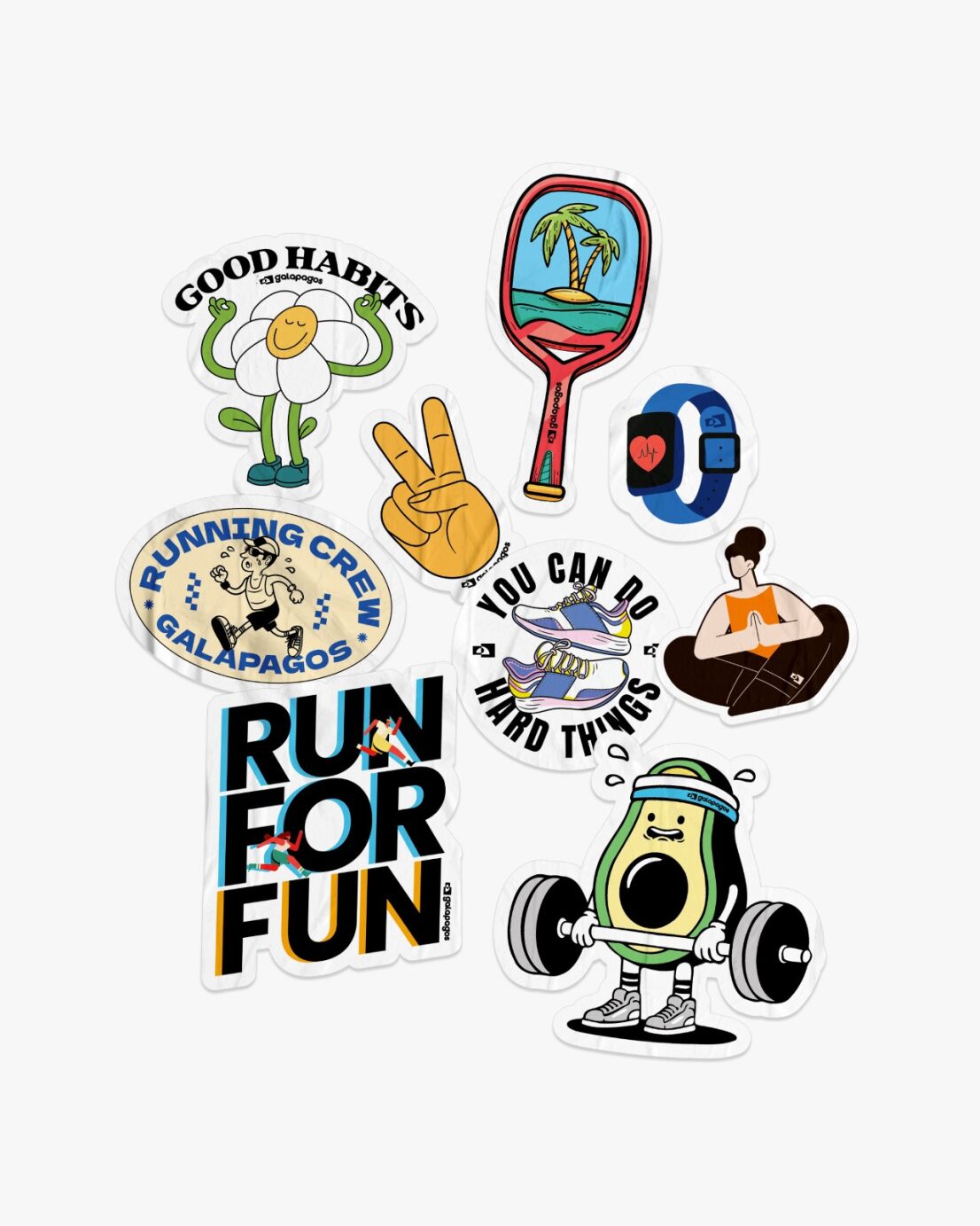 Pack de adesivos Soul Wellness