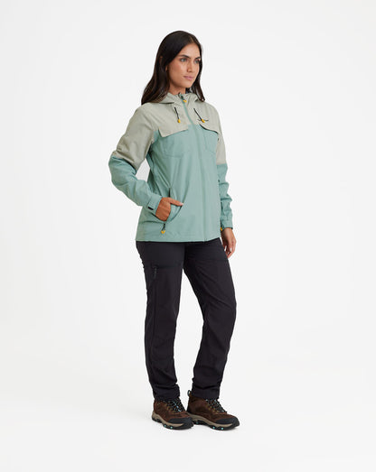 Jaqueta Feminina Impermeável Darwin Heat - Verde