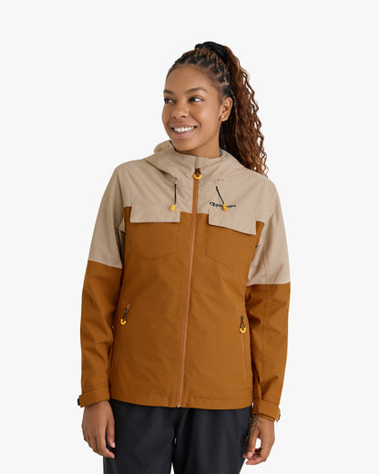 Jaqueta Impermeável Darwin Heat Feminina - Terracota