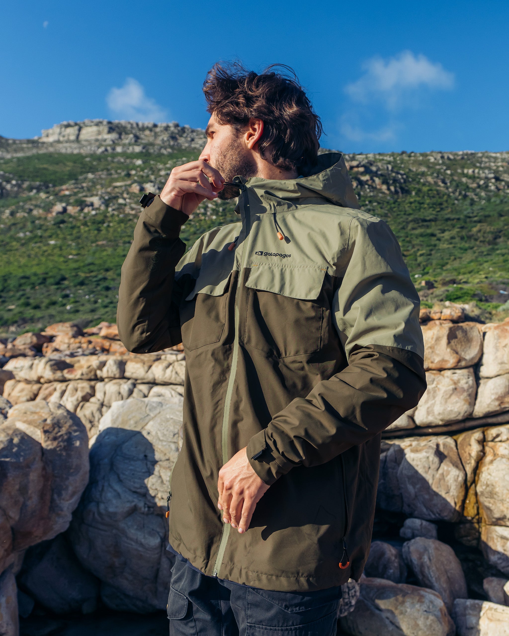 Jaqueta Impermeável Darwin Heat Masculina - Verde