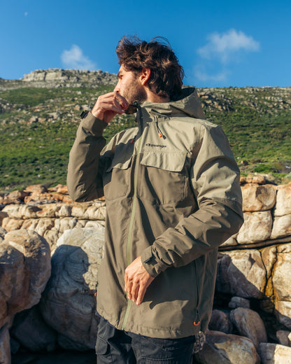 Jaqueta Impermeável Darwin Heat Masculina - Verde
