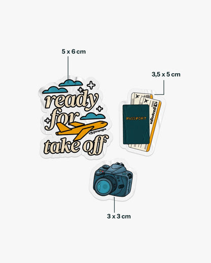 Pack de adesivos Soul Travel