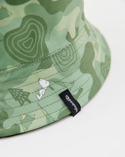 Bucket Dupla Face Snoopy Camo