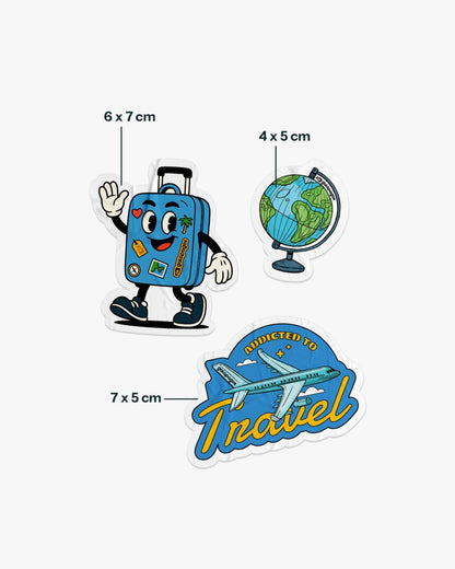 Pack de adesivos Soul Travel