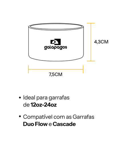 Capa de Silicone Boot - Laranja - Galapagos Outdoor