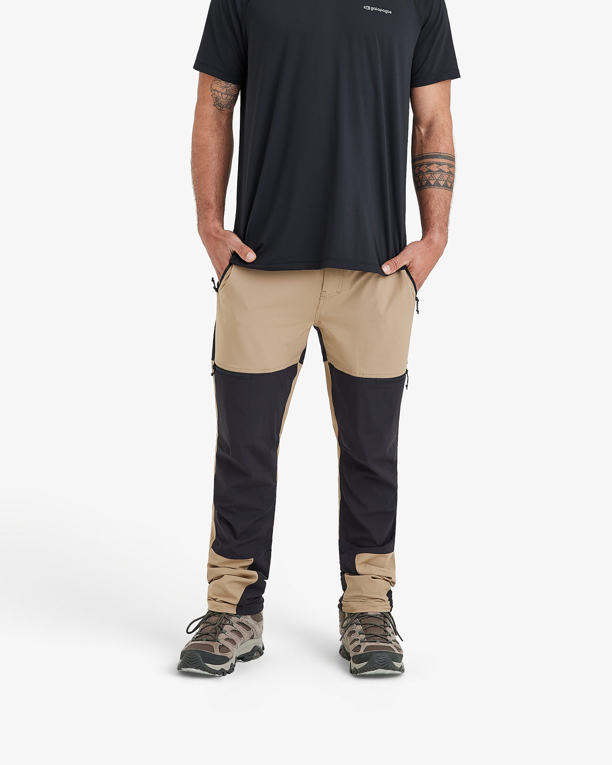Calça Técnica Hiker Masculina - Cáqui