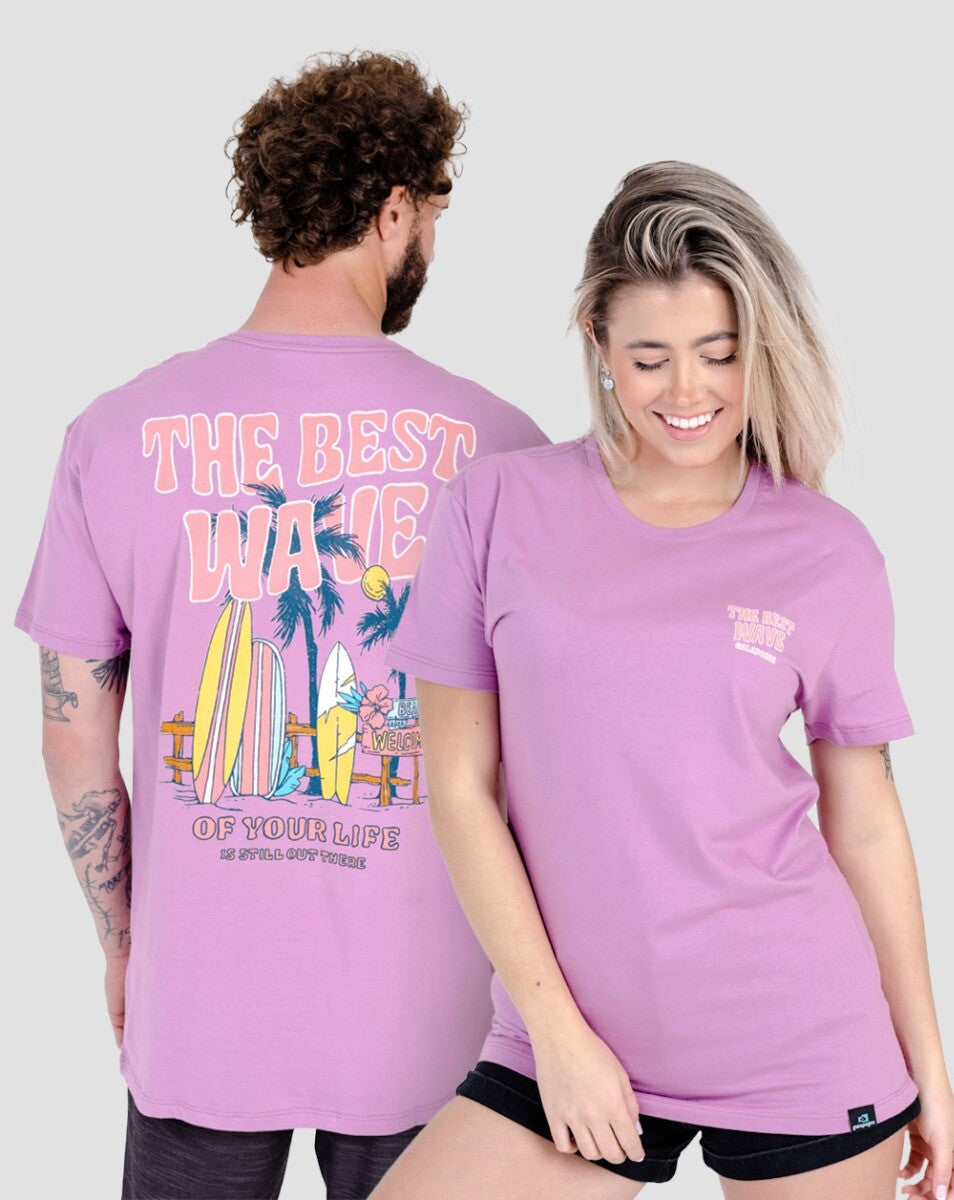 Camiseta All Gender Best Wave - Roxo Beat