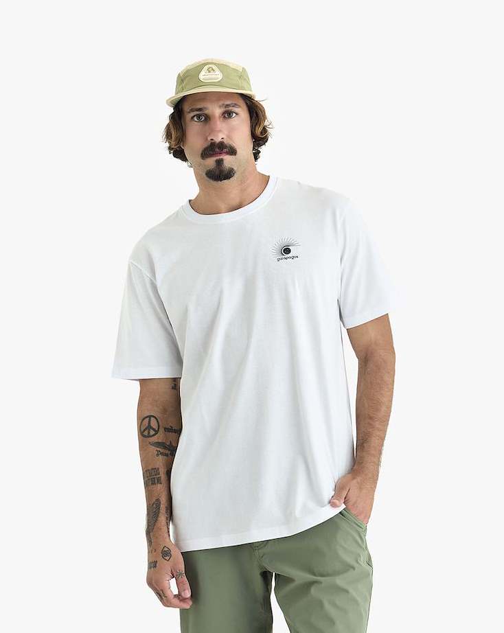 Camiseta Living Outside All Gender - Branca