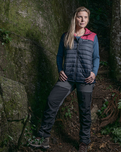 Calça Técnica Hiker Feminina - Chumbo e Preta