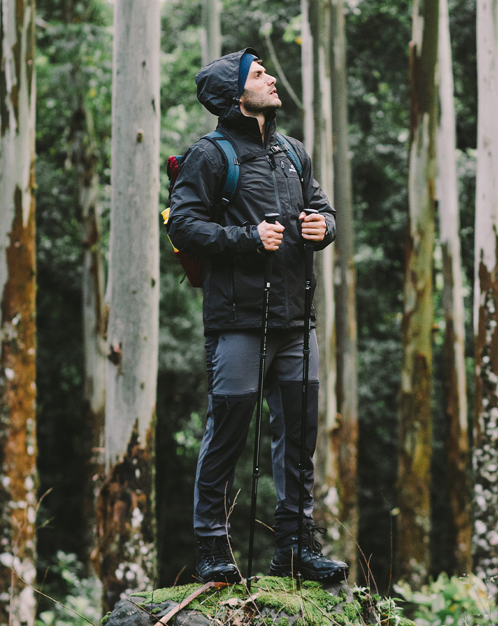Calça Técnica Hiker Masculina - Chumbo e Preta
