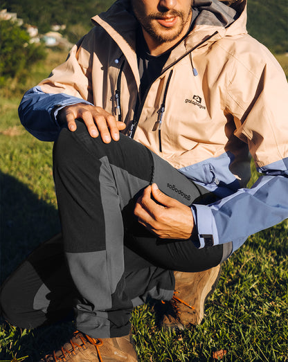 Calça Técnica Hiker Masculina - Chumbo e Preta