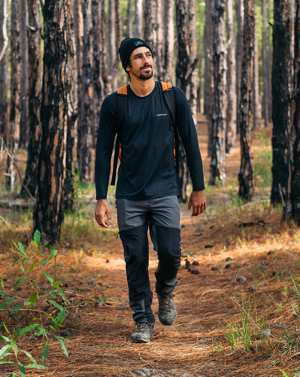 Calça Técnica Hiker Masculina - Chumbo e Preta