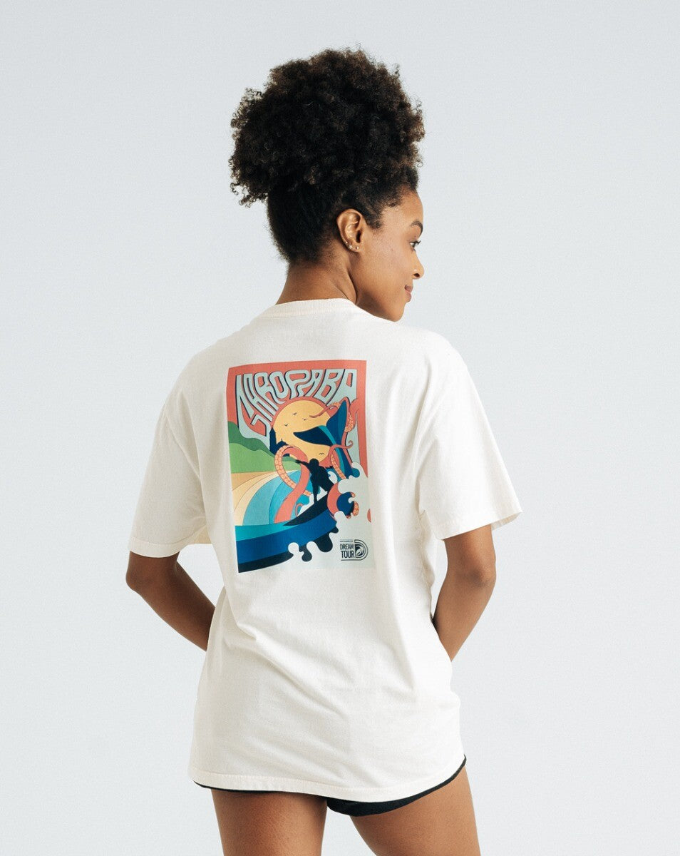 Camiseta Garopaba Off White - Dream Tour